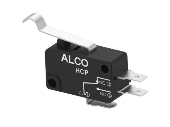 TE Connectivity Simulated Roller Lever Snap Action Micro Switch, Quick Connect Terminal, 20A, SPDT