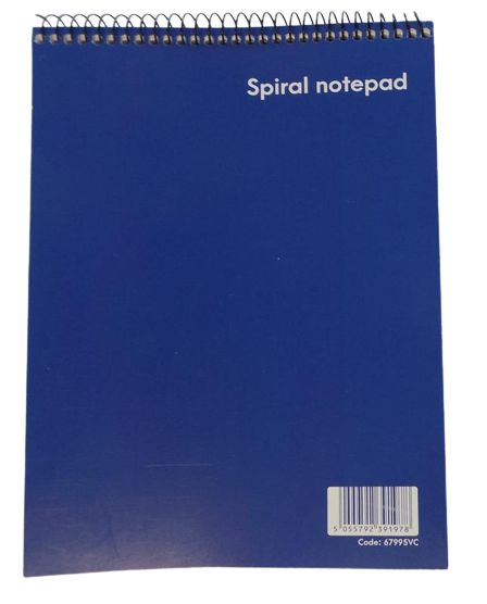 Victor Stationery A5 Wirebound Lower Notepad Ruled Sheets