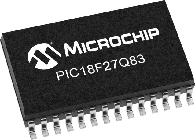 Microchip PIC18F27Q83-I/SO, 8 bit PIC, PIC18F Microcontroller, 64 MHz, 128kB FLASH, 28-Pin SOIC