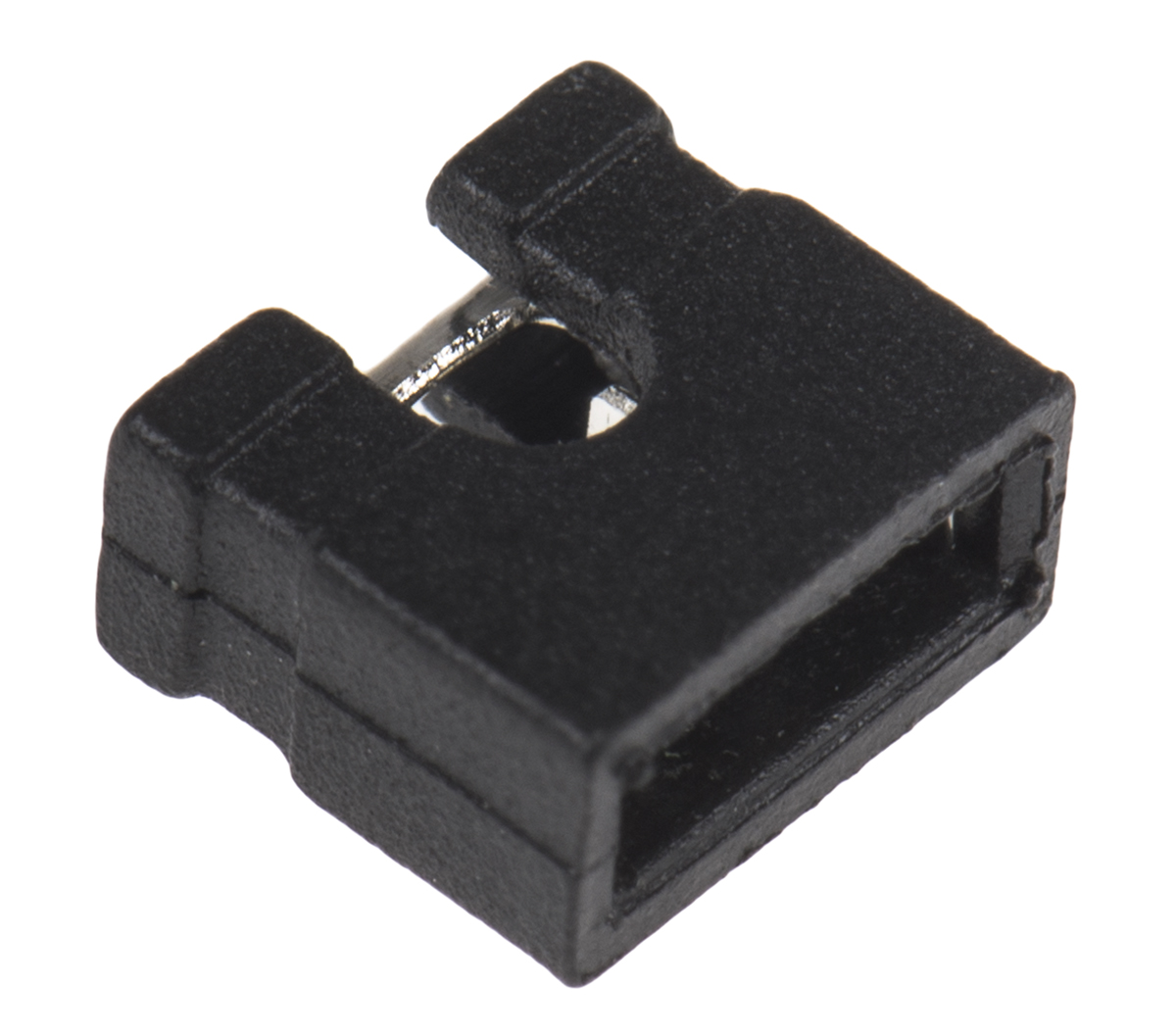 ASSMANN WSW Jumper Female Straight Black Open Top 2 Way 1 Row 2.54mm Pitch