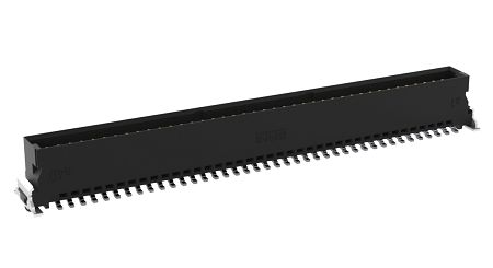 ERNI SMC Series Straight Surface PCB Header, 80 Contact(s), 1.27 mm Pitch, 2 Row, Shrouded