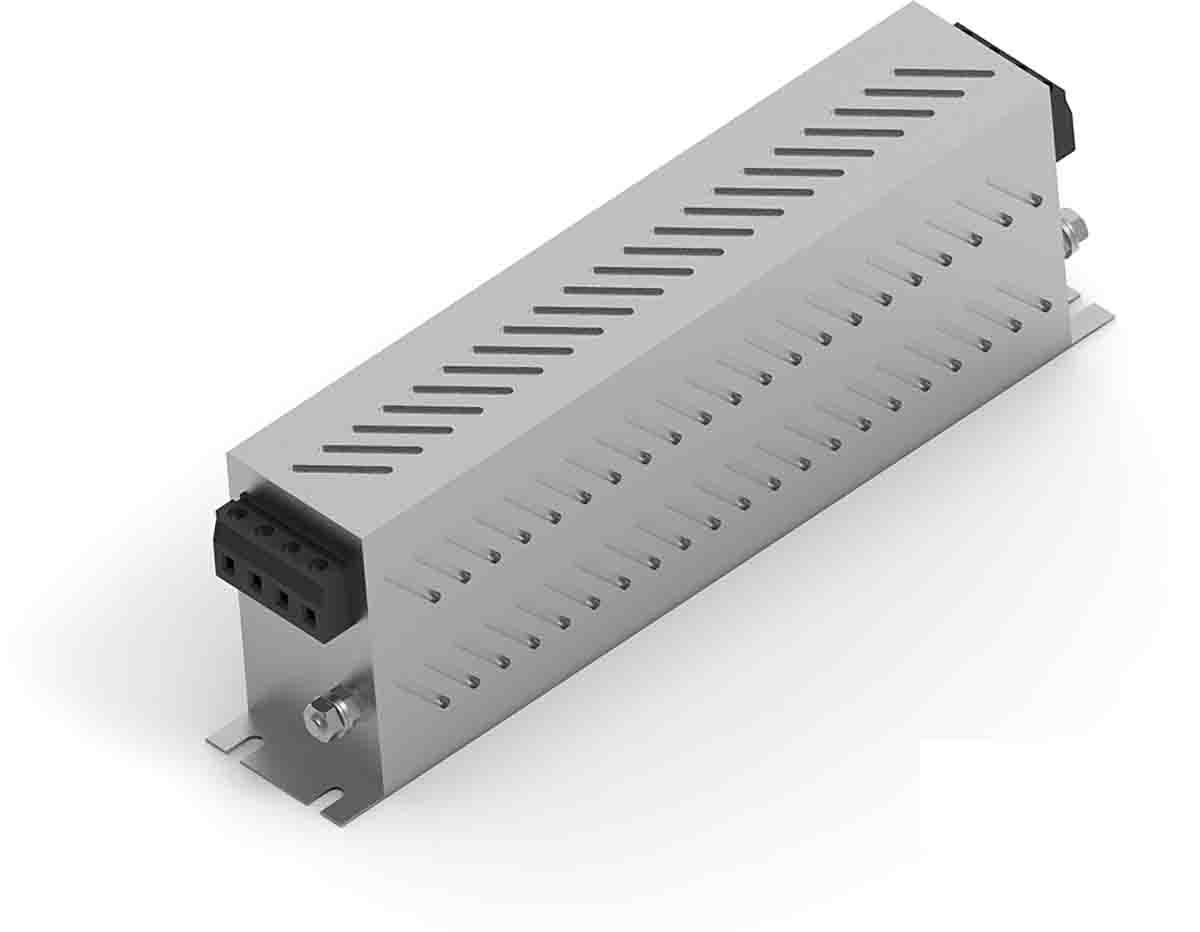 TE Connectivity, KEP-BS 30A 520 V ac 50 → 60Hz, Chassis Mount EMI Filter, Terminal Block 3 Phase