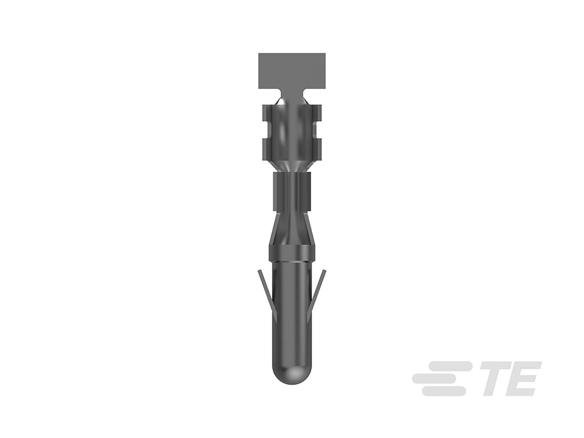 TE Connectivity Commercial MATE-N-LOK Series Male Crimp Terminal, 20AWG Min, 14AWG Max