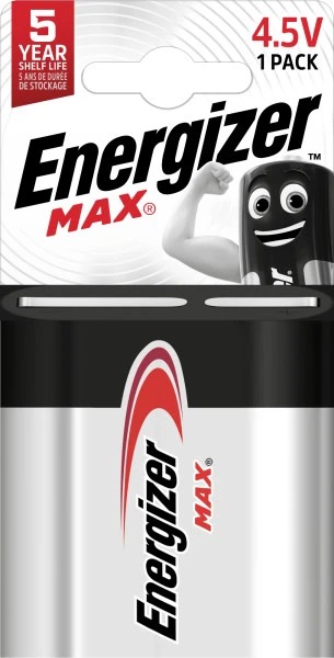 Energizer Zinc Manganese Dioxide 4.5V, 3LR12 Battery