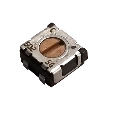 SMD Trimmer Potentiometer 0.25W Top Adjust Nidec Components