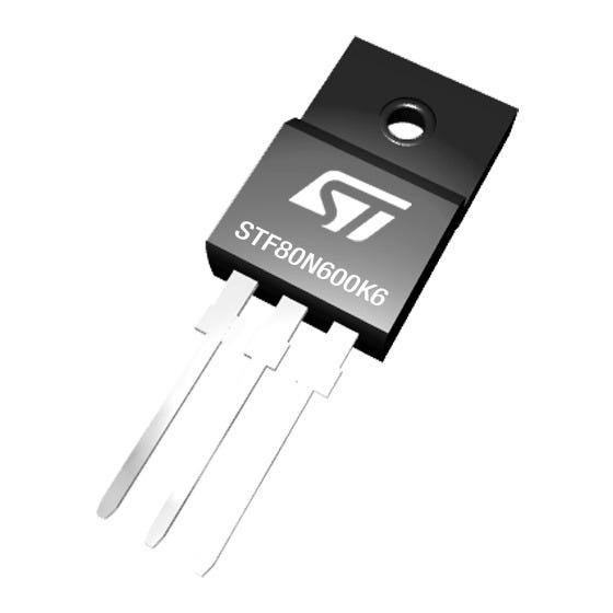 STMicroelectronics STF Type N-Channel MOSFET, 7 A, 800 V, 3-Pin TO-220FP