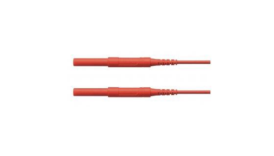 Schutzinger Test lead, 16A, Black, 500mm Lead Length