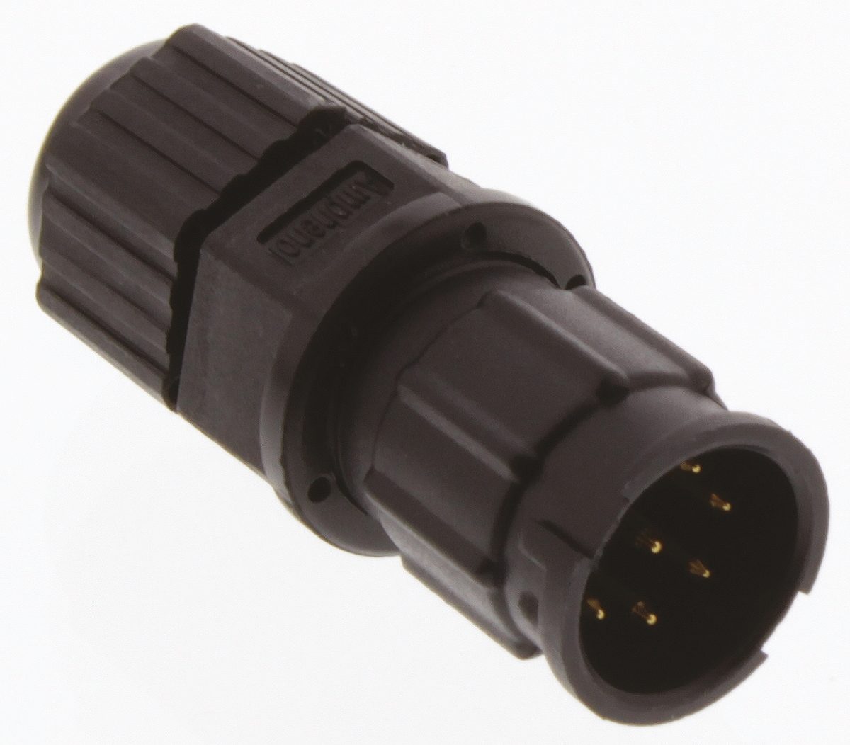 Amphenol Industrial Circular Connector, 8 Contacts, Cable, Standard Connector, Plug, Male, IP67, Ceres Series
