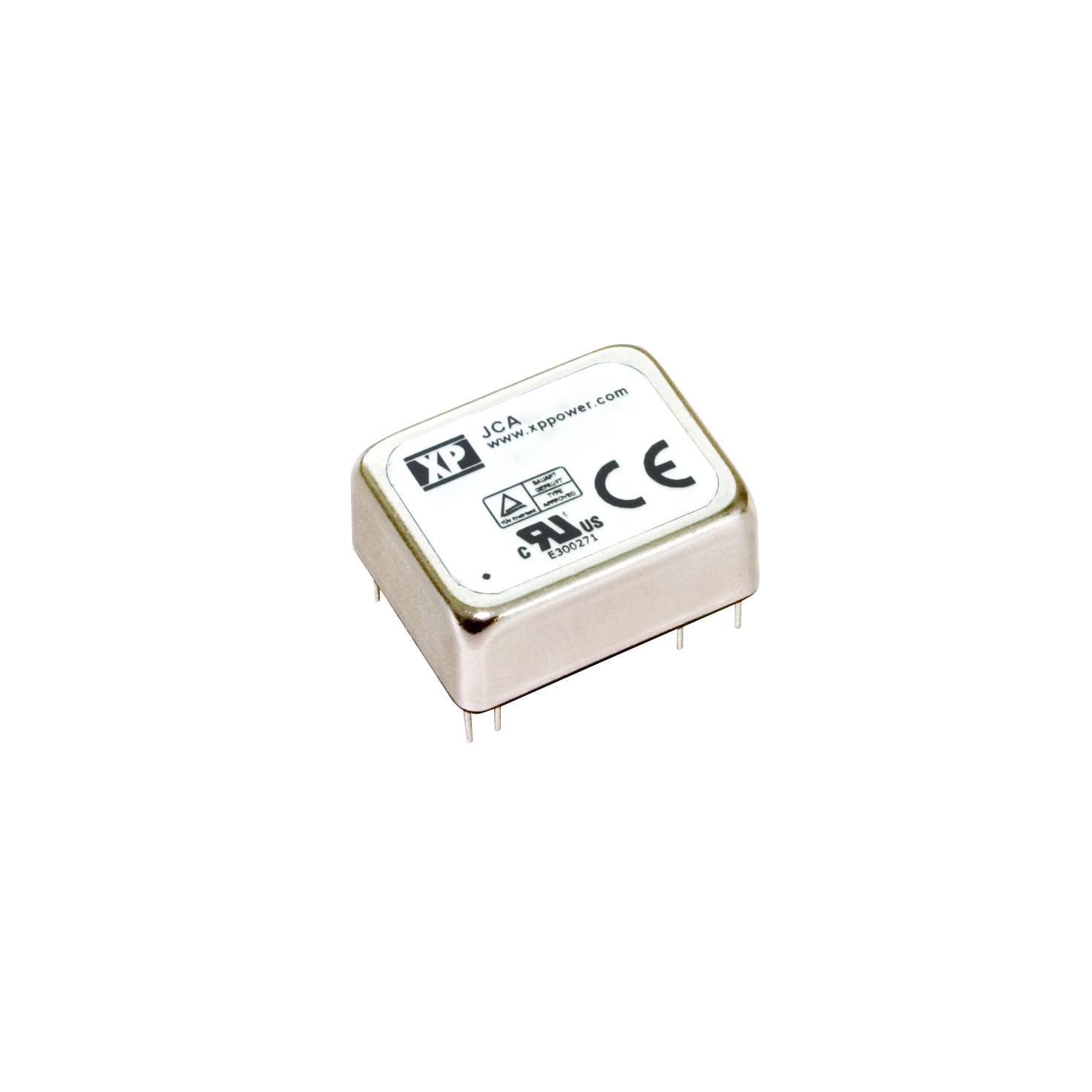 XP Power JCA DC-DC Converter, 15V dc/ 400mA Output, 18 → 36 V dc Input, 6W, Through Hole, +100°C Max Temp -40°C