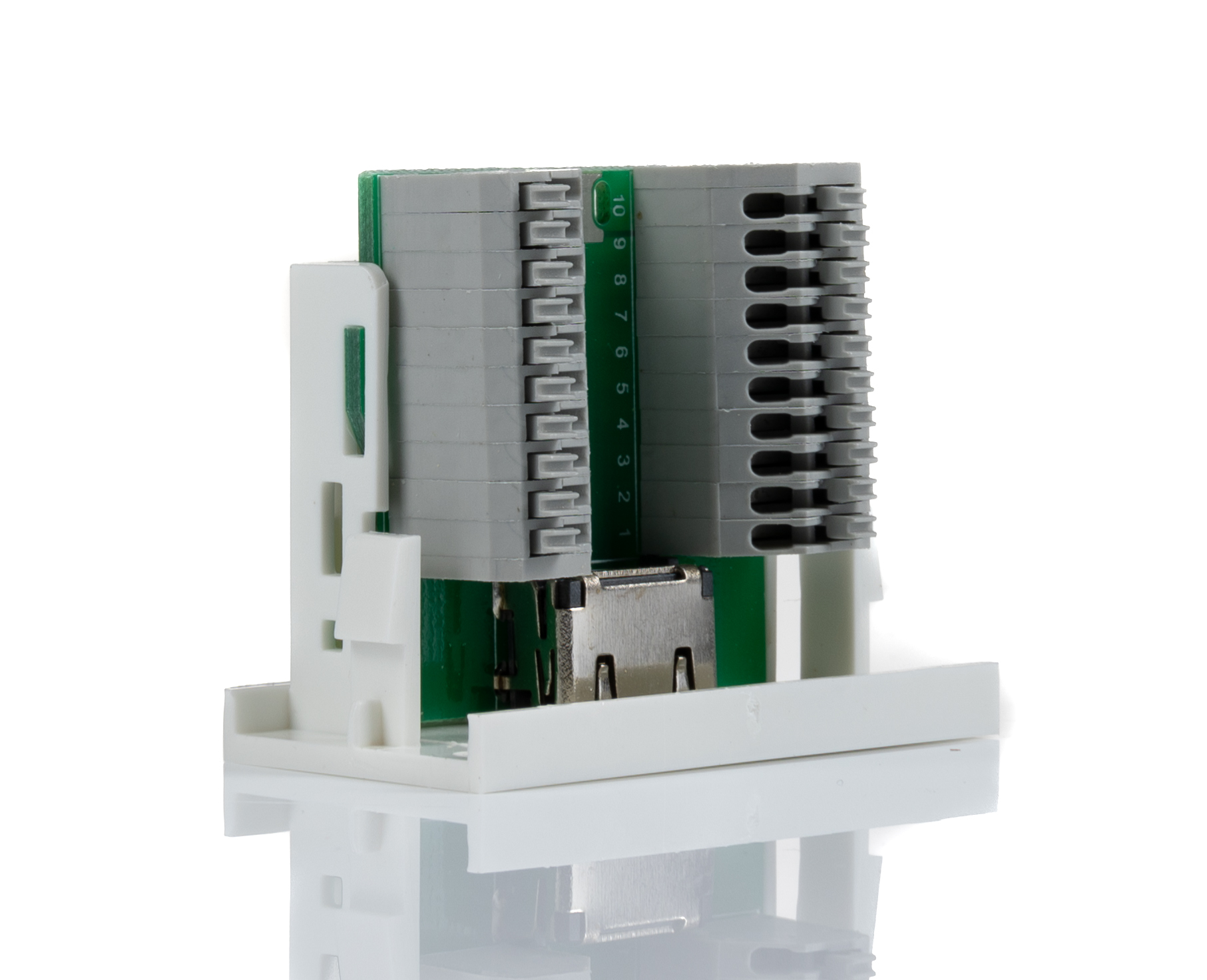 RS PRO Single Gang 1 Way Female HDMI Faceplate