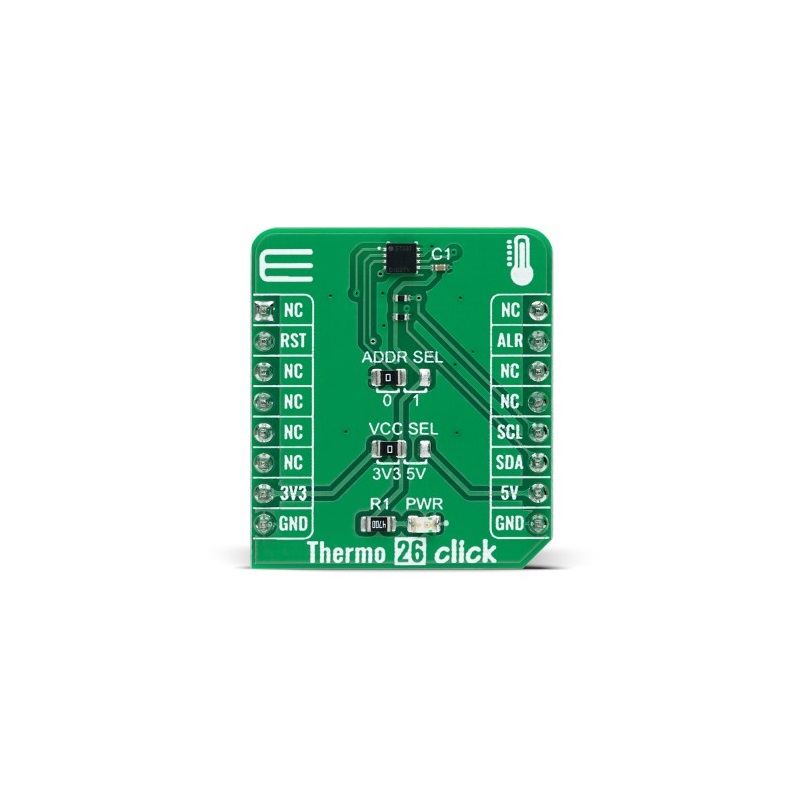 Brand-Rex Thermo 26 Click Thermocouple Sensor Development Board for STS31-DIS And Environmental Applications, Thermal