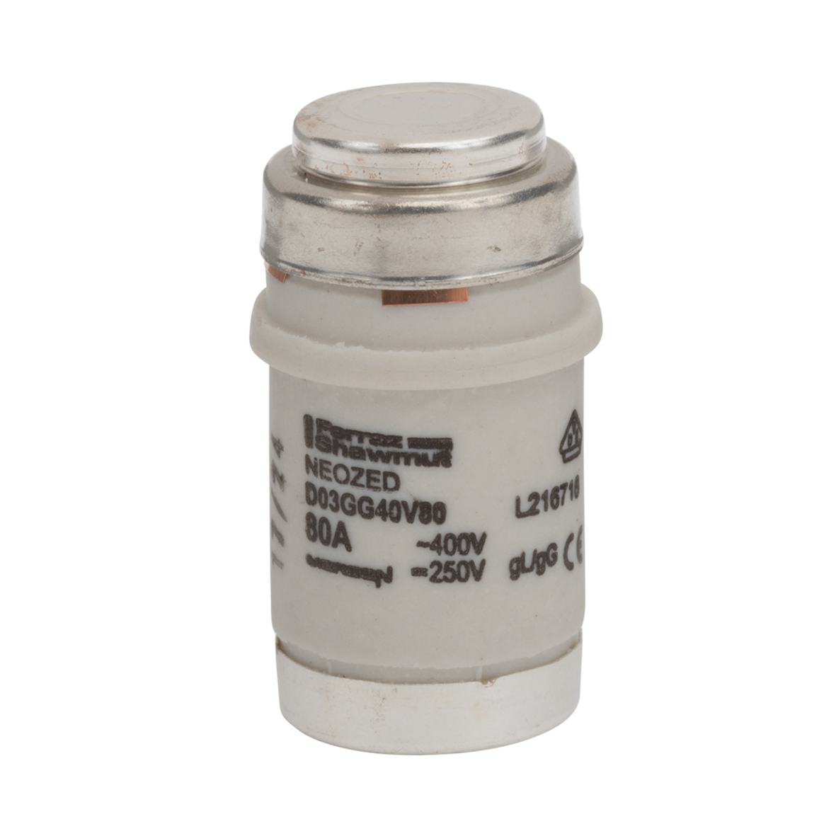 Mersen 80A D03 Neozed Fuse, gG, 400V ac