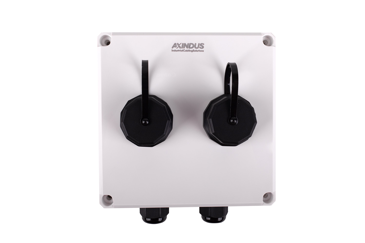 AXINDUS Connector, IP67 Box for use with Connections in Industrial or Outdoor Environments