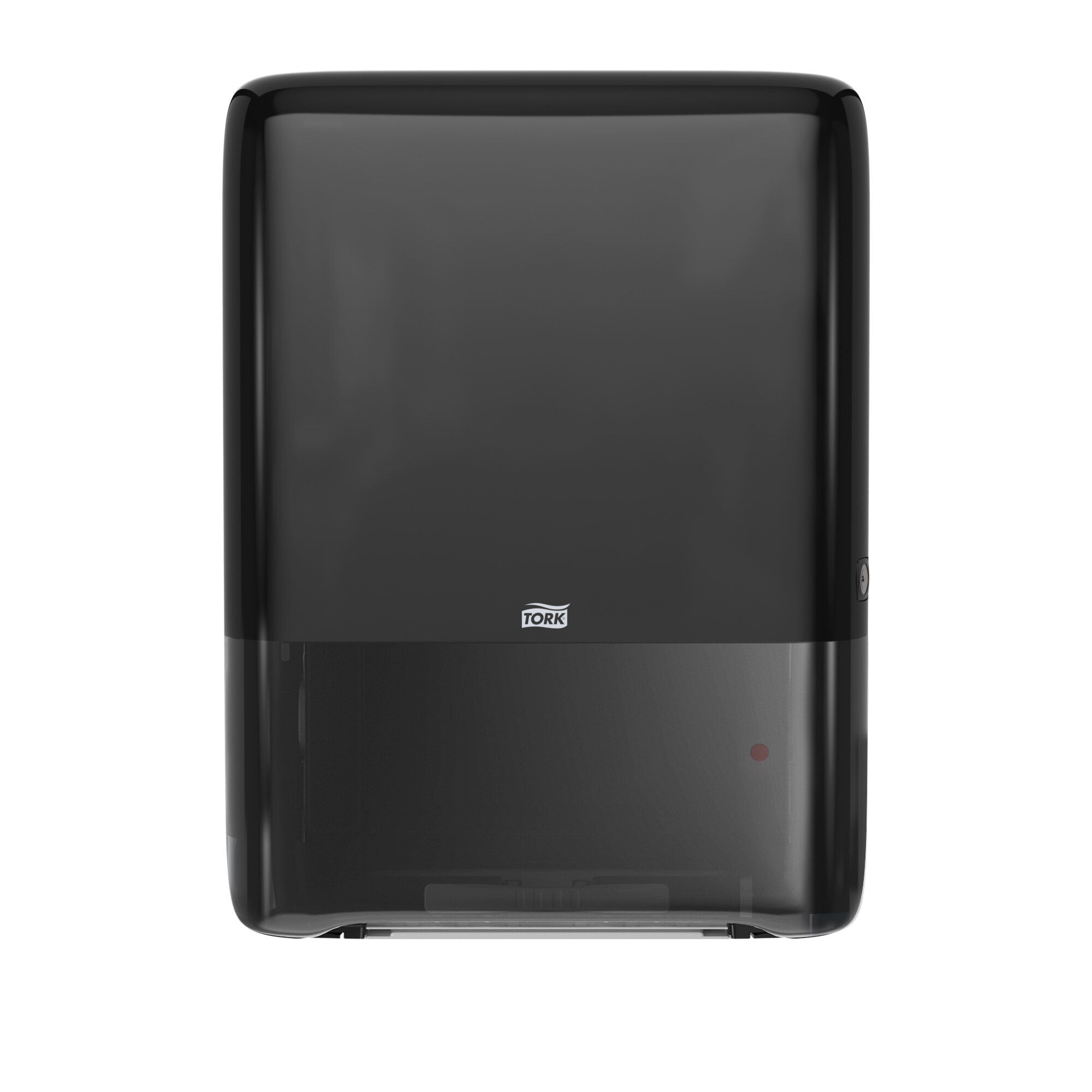 Tork Plastic Black Folded Hand Towel Dispenser Paper Towel Dispenser, 101mm x 491mm x 367mm