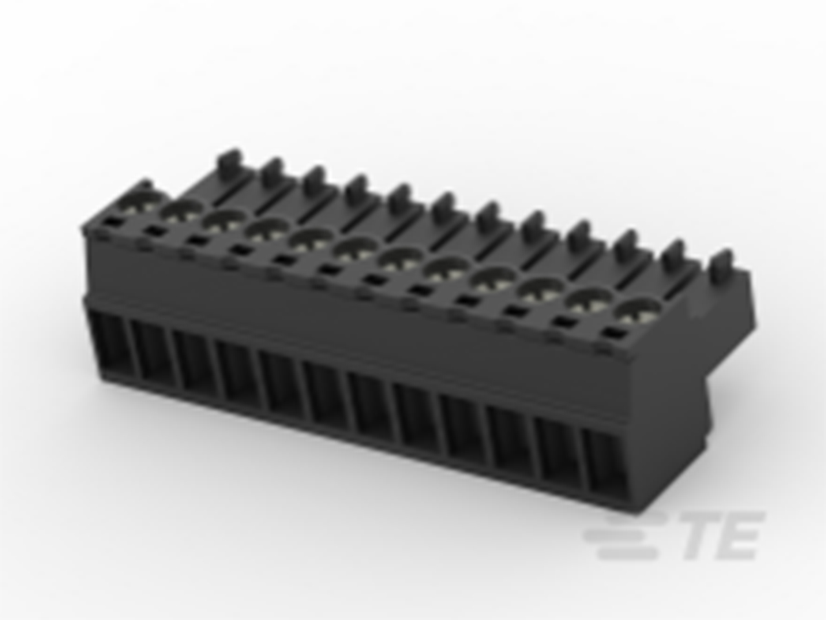 TE Connectivity, 3.5mm Pitch, TB, 12 Way, , Pluggable Terminal Block, Plug, Cable Mount, Screw Termination, 1-2213936-2