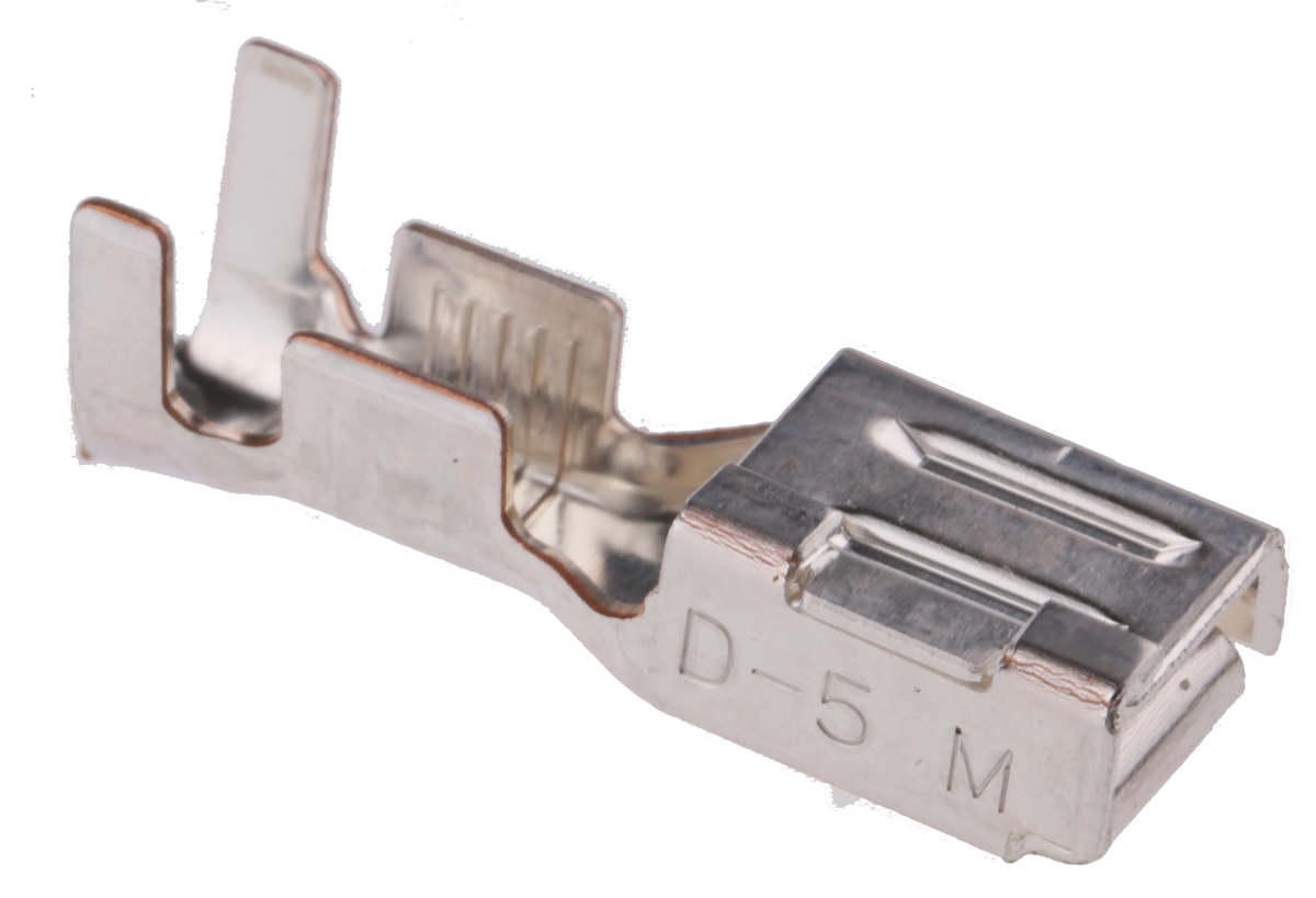 TE Connectivity Dynamic 5000 Series Female Crimp Terminal, 12AWG Min, 10AWG Max