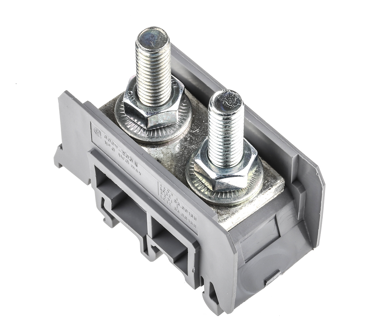 Entrelec 1SNA115143R1200 SNA Series Grey, 50mm², Single-Level, Bolt Termination