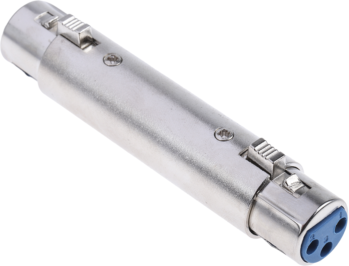 RS PRO AV Adapter, Female XLR to Female XLR