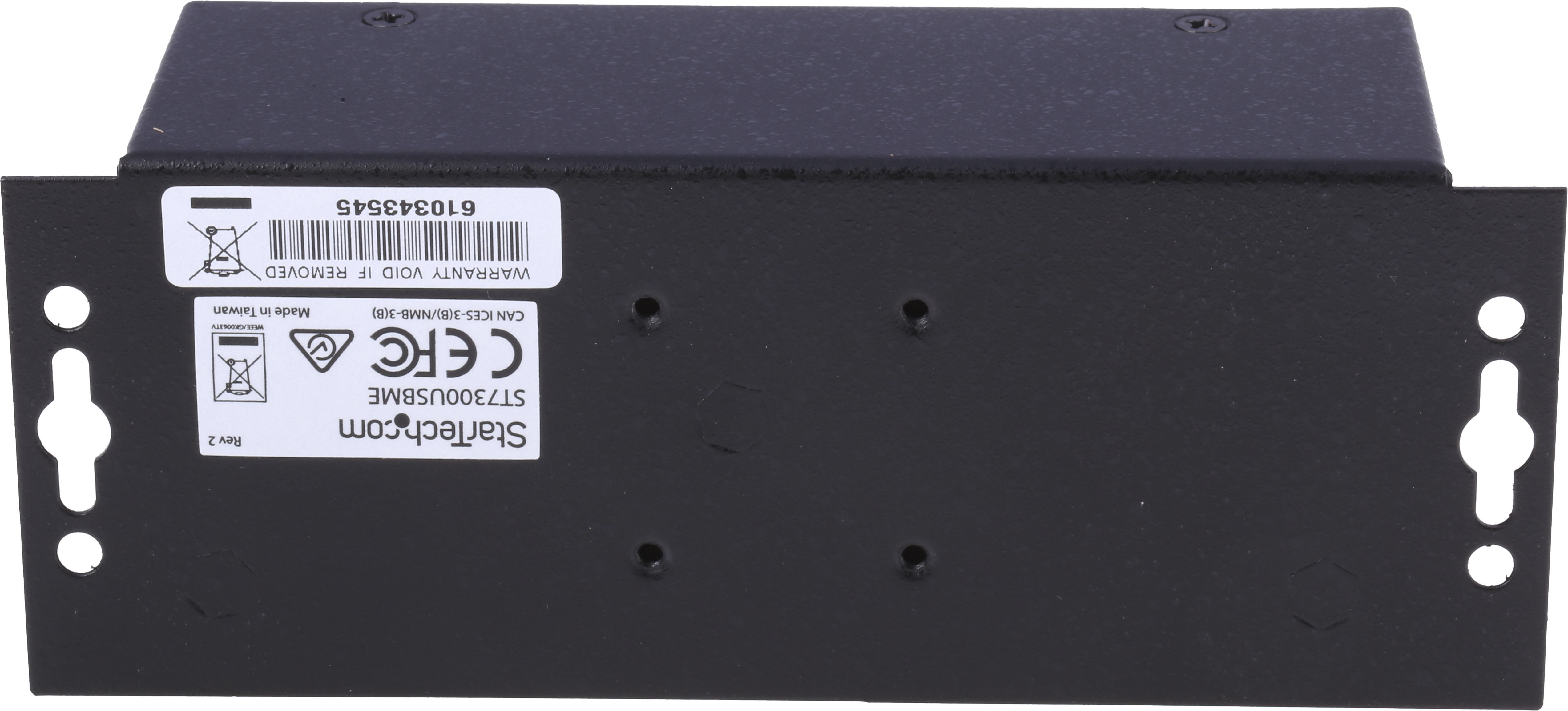 StarTech.com 7 Port USB 3.0 USB A  Hub, Terminal Connector Powered, 145 x 54 x 45mm