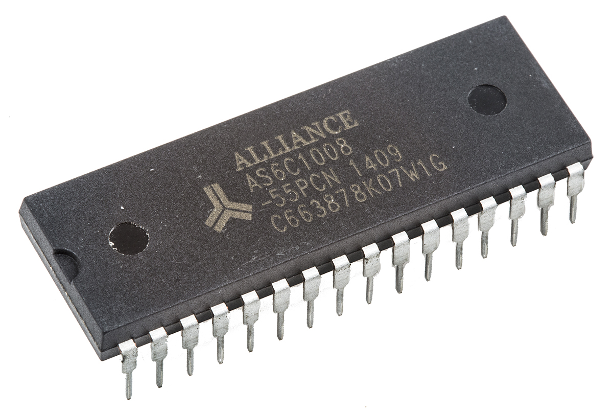 Alliance Memory SRAM, AS6C1008-55PCN- 1Mbit