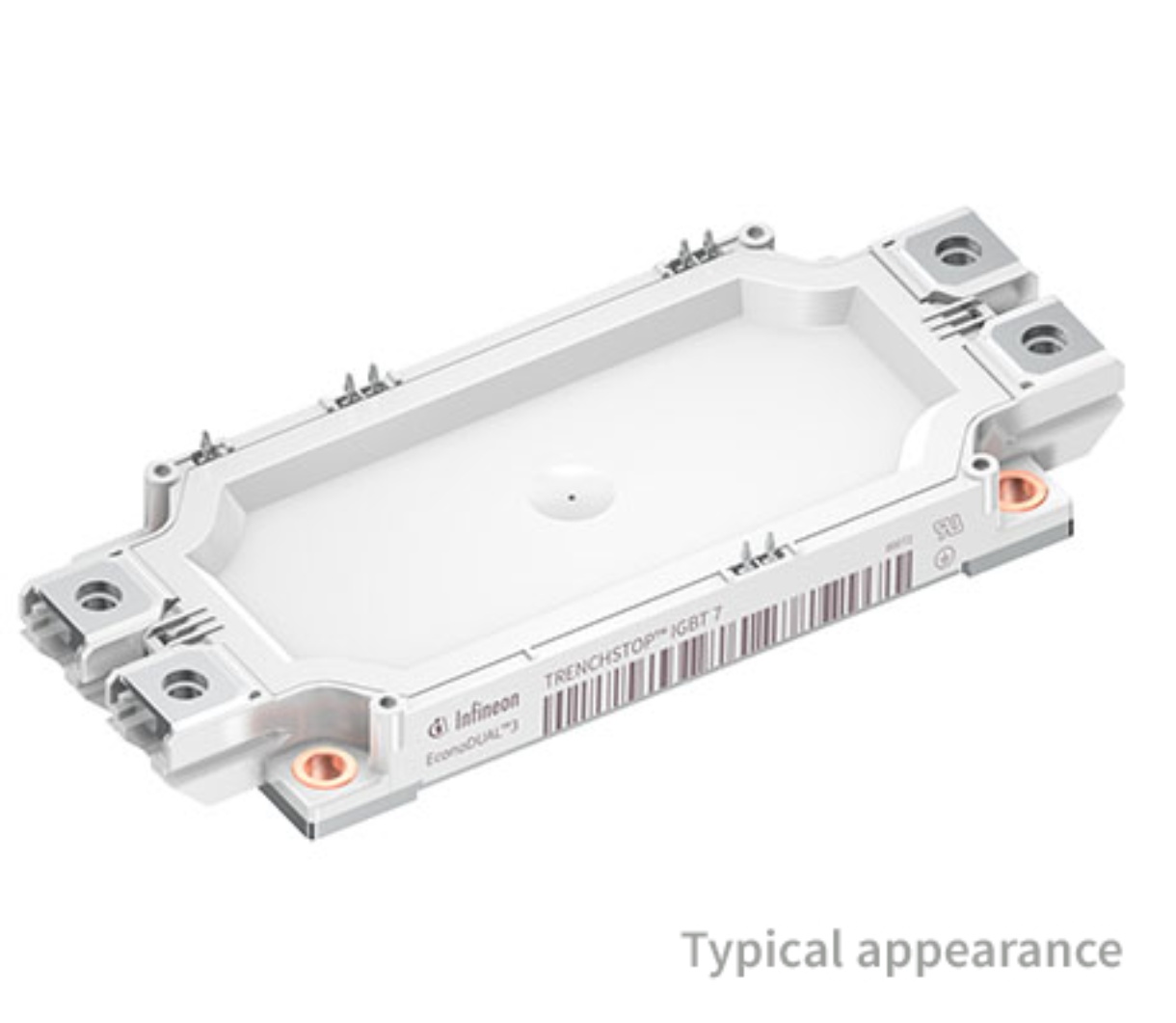 Infineon EconoDUAL 3 Type D-Channel MOSFET, 750 A, 1200 V Depletion, 8-Pin IFF750B12ME7B11BPSA1