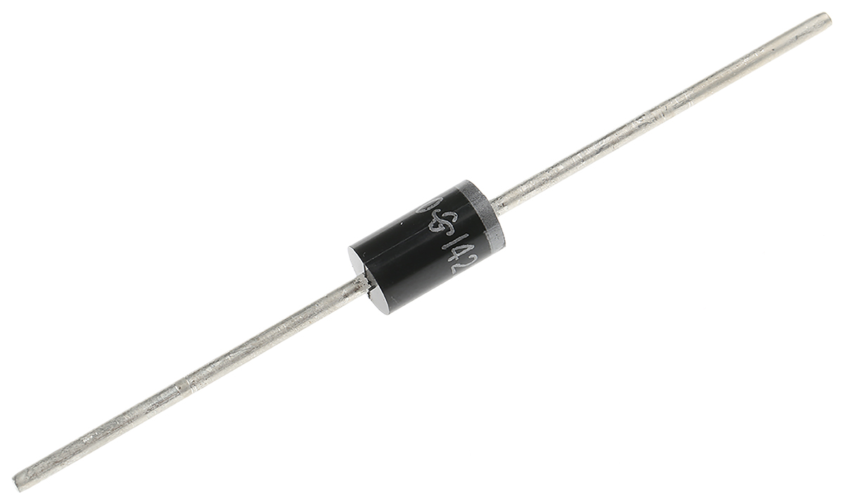 Vishay 50 V 3 A Diode Rectifier Diode 2-Pin DO-201AD 1N5400-E3/54