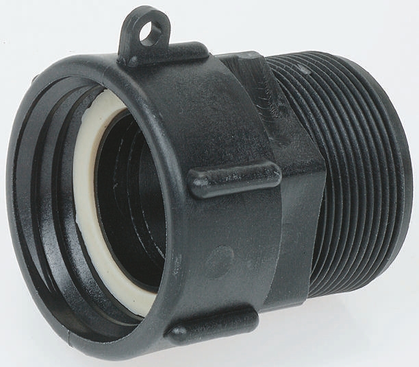 Snaplock Hose Connector, Straight IBC Adaptor, BSP 3/4in 3/4in ID