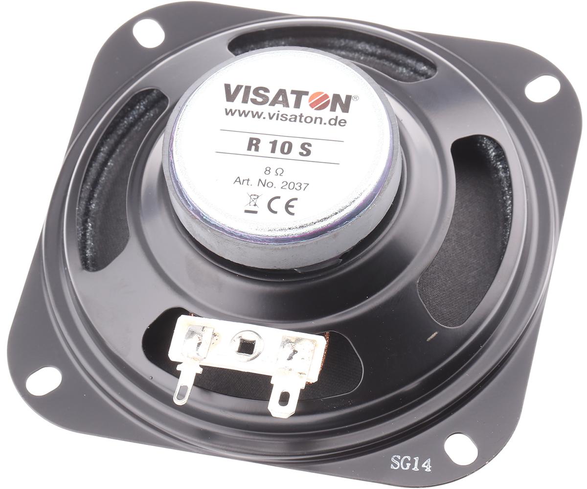 Visaton 102mm dia 20W nom Full Range Speaker Driver, 8Ω, 100 Hz → 13 kHz