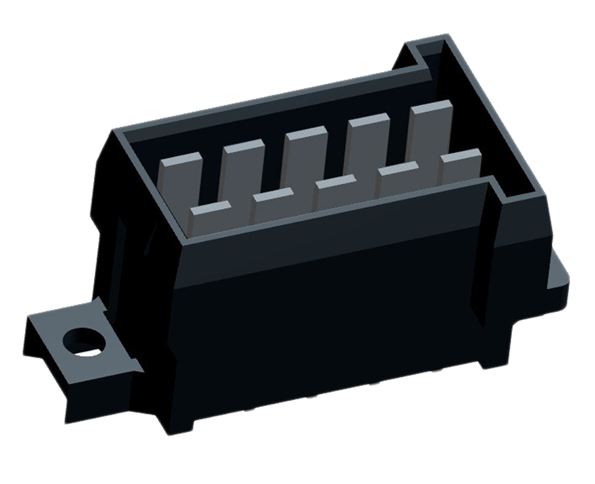 TE Connectivity, Timer Automotive Connector Plug Black Through Hole 10 Way, Solder Termination 963357-4
