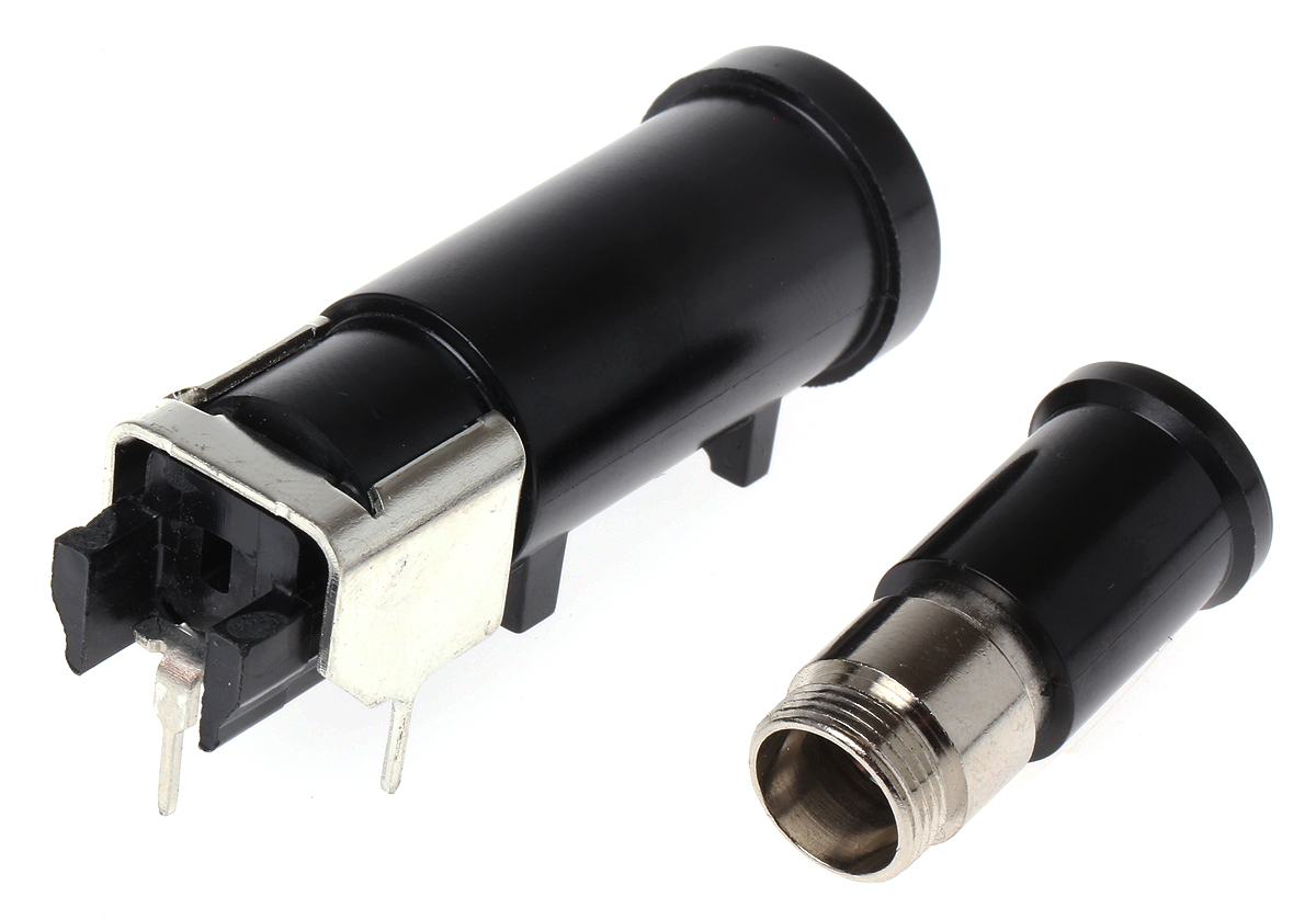 Schurter 16A PCB Mount Fuse Holder for 6.3 x 32mm Fuse, 500V ac