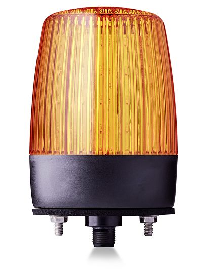 AUER Signal PDMC5 Series Amber Flashing, Rotating, Steady, Strobe Beacon, 24 V ac/dc, Horizontal, Tube Mounting,