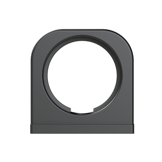 One Piece Conduit Support System, Conduit Fitting, 36mm Nominal Size, Polyamide 6, Black