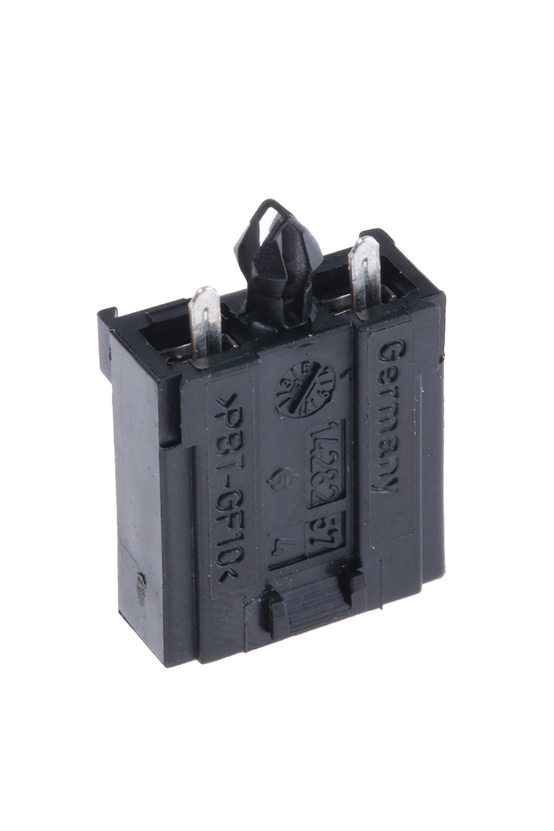 Littelfuse PCB Mount Fuse Holder for Mini Fuse, 125V ac