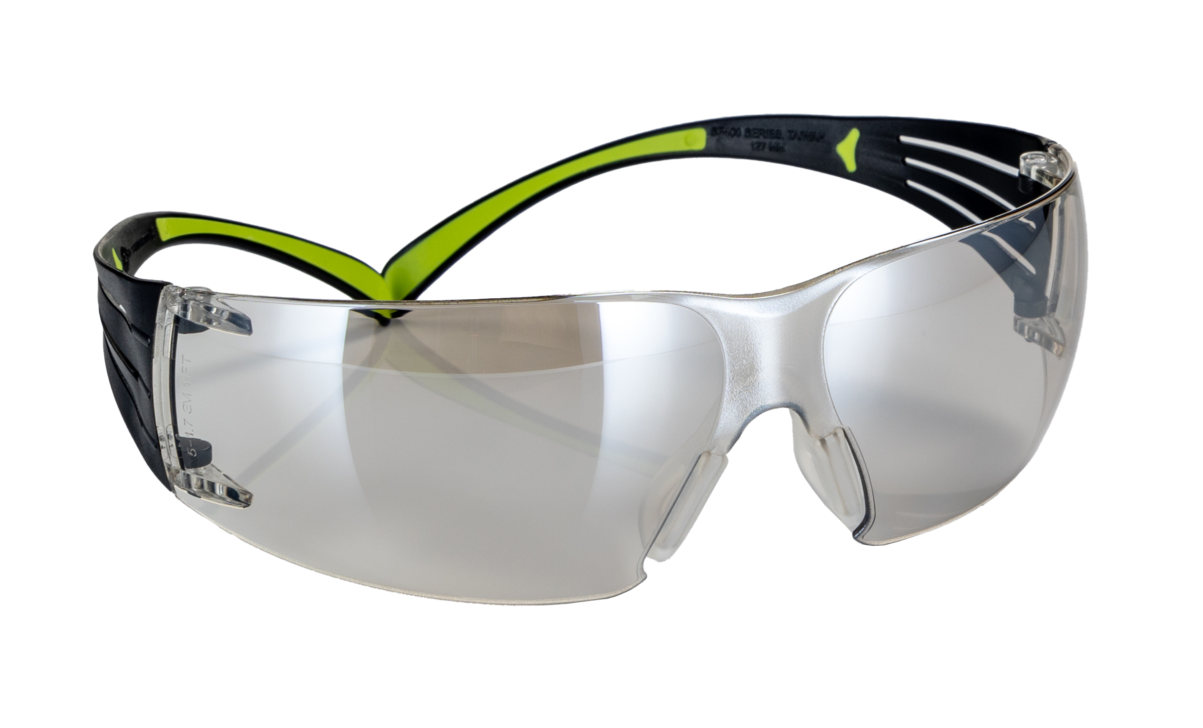3M SecureFit 400 Safety Glasses, Clear PC Lens, Vented