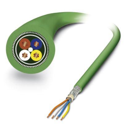 Phoenix Contact, 100m Cat5, Green Unterminated, Shielded Shielded, Unterminated