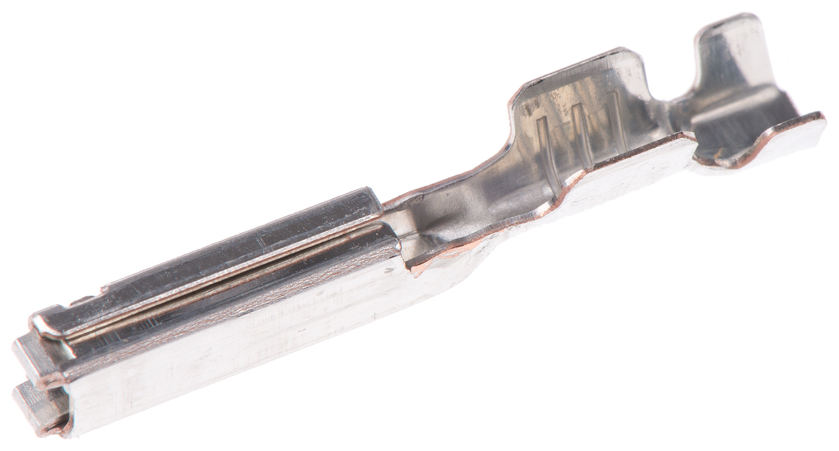 TE Connectivity GET .64 Series Female Crimp Terminal, 19AWG Min, 18AWG Max