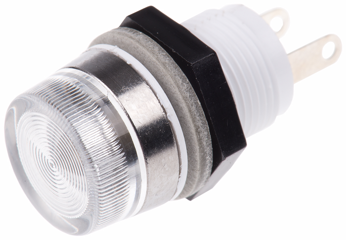 Indicator Bulb Holder, , 12.7mm Panel Mount