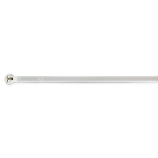 Thomas & Betts Cable Ties, 140mm x 3.6 mm, White Nylon, Pk-100