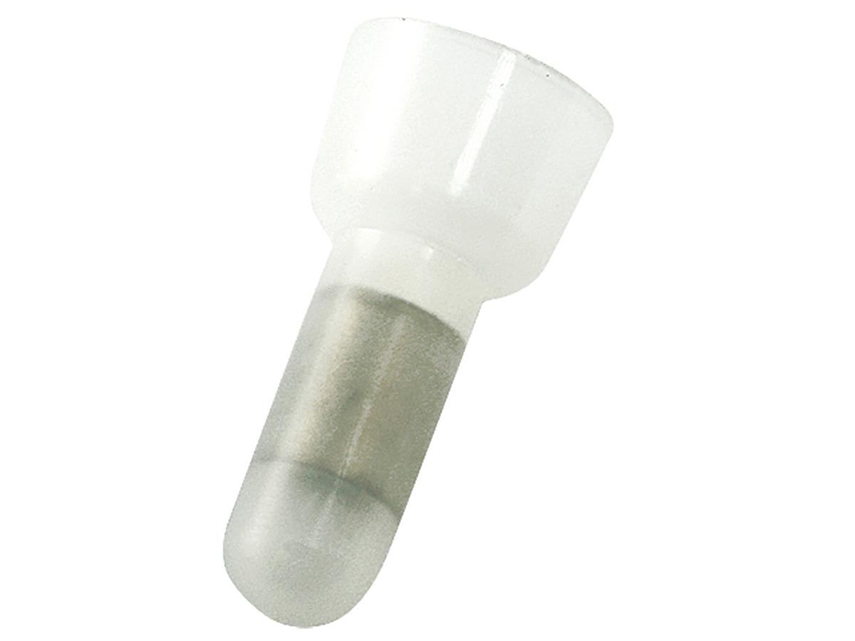 RS PRO Closed End Splice Connector, Natural, Insulated, Tin 1.5 → 2.5 mm², 16 → 14 AWG