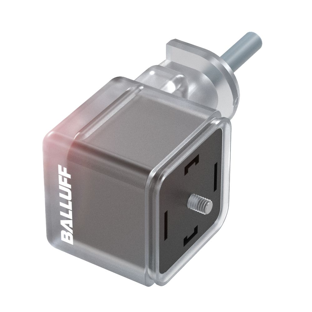 BALLUFF Male 4 way DIN 43650 Form A to Male 4 way Unterminated Sensor Actuator Cable, 2 m