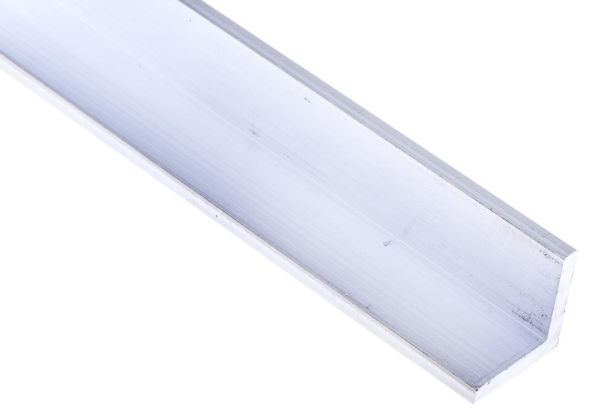 RS PRO Aluminium Angle 38mm x 38mm x 3mm