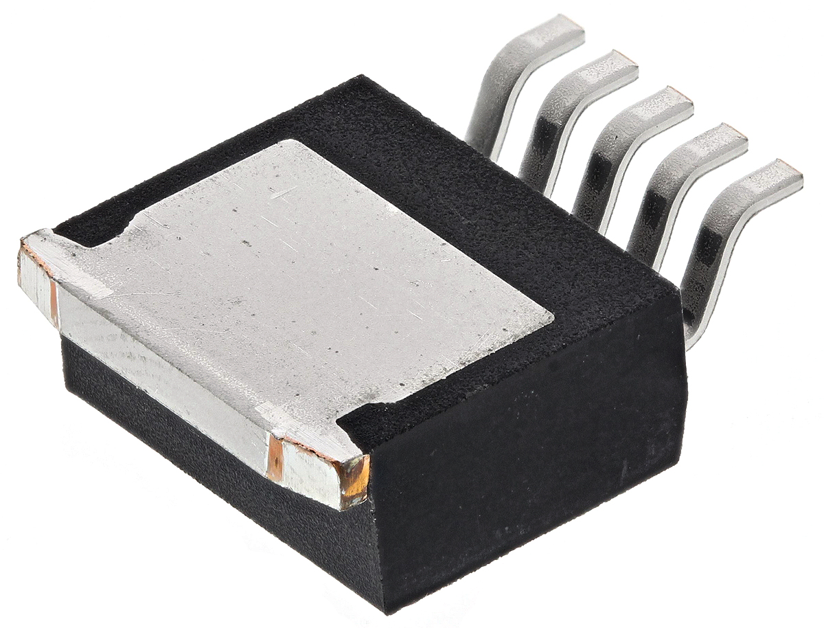 Texas Instruments, LM2591HVS-ADJ/NOPB Step-Down Switching Regulator, 1-Channel 1A Adjustable 5-Pin, D2PAK