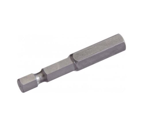 SAM Square Screwdriver Bit, 1/4 in Tip, 1/4 in Drive, Square Drive, 50 mm Overall