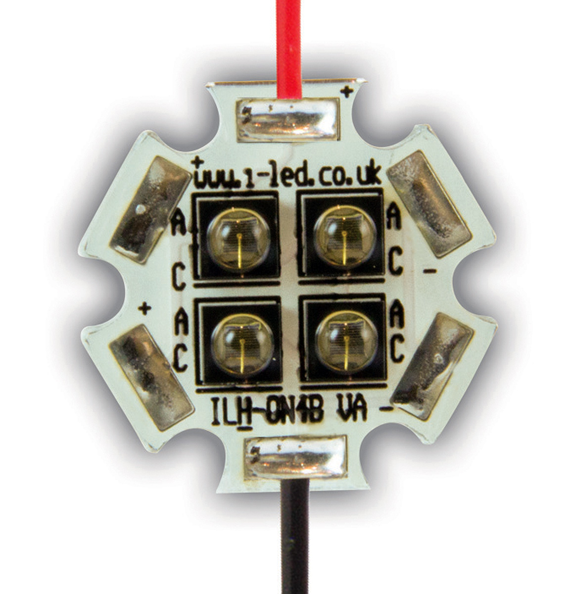 ILH-IW04-85SL-SC221-WIR200. ILS, OSLON Black PowerStar 850nm IR LED Array, PCB