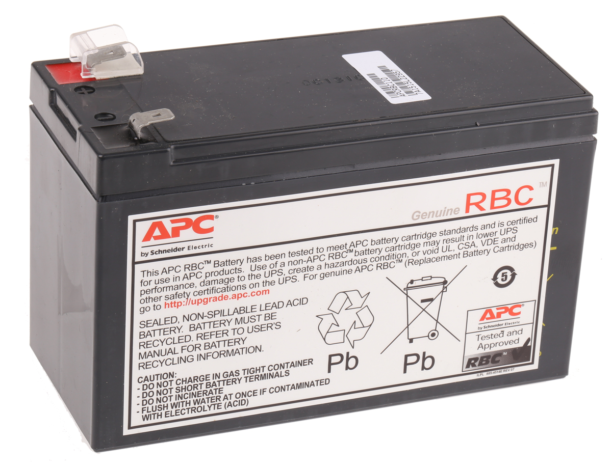 APC UPS Replacement Battery Cartridge, for use with Smart-UPS, UPS
