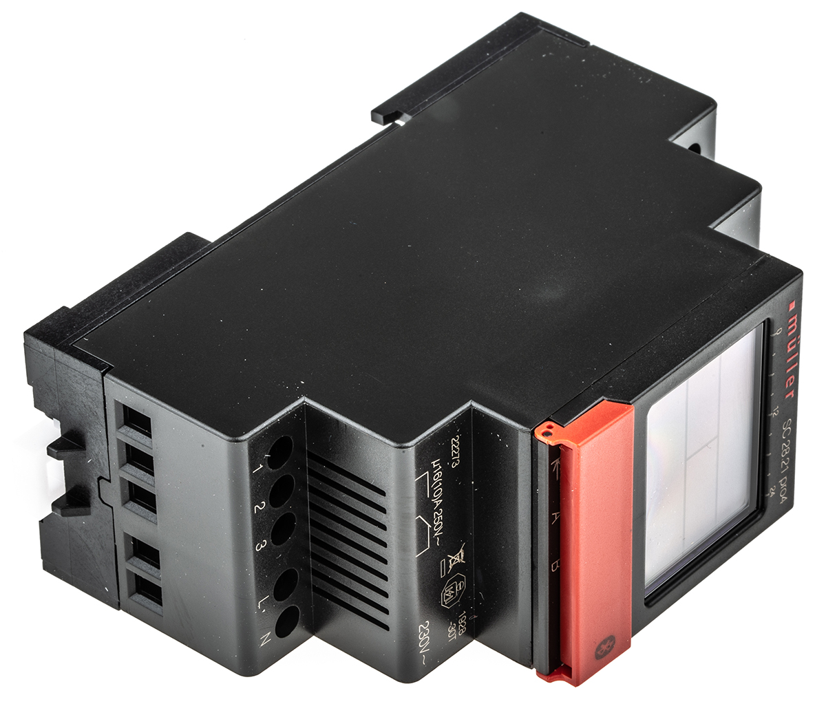 Muller Digital DIN Rail Time Switch 230 V ac, 2-Channel