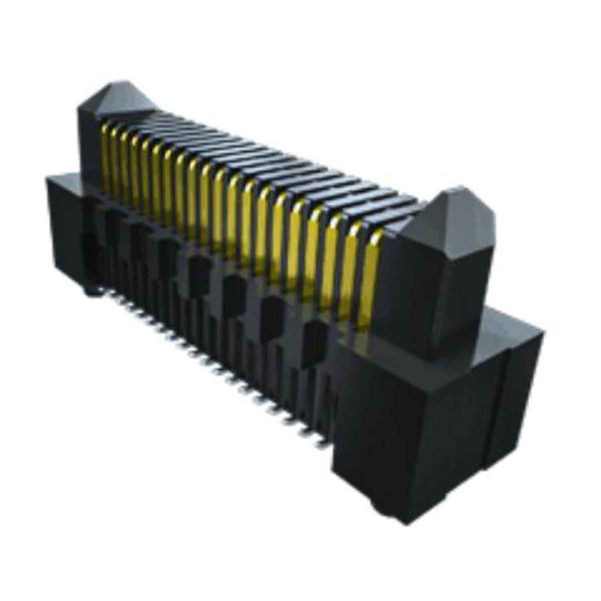Samtec ERM8 Series Vertical Surface PCB Header, 100 Contact(s), 0.8 mm Pitch, 2 Row, Shrouded