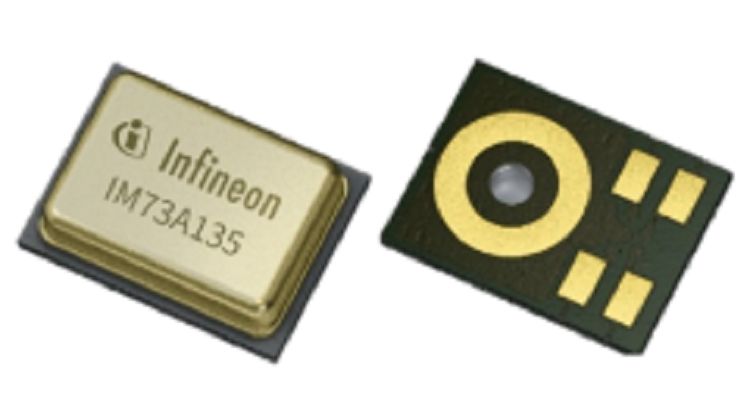 Infineon Microphone, Omni-Directional, Analogue Output