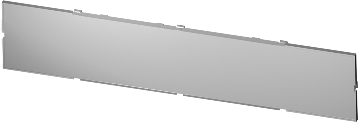 Italtronic Grey Polycarbonate Front Panel, for Use with Modulbox XTS