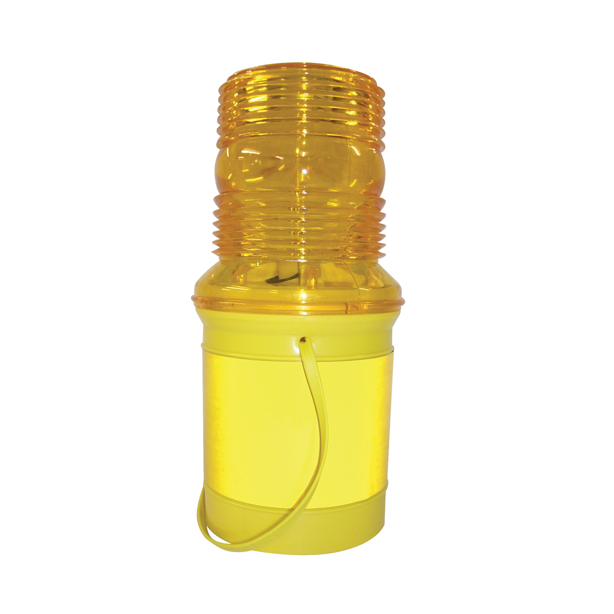 JSP LEM010 Series Amber Rotating Beacon, 5 V, Base-Mounted